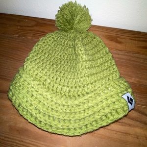 Like New | Black Diamond | Thick Knitted Beanie | Green | OSFM